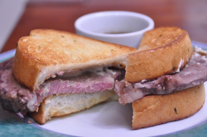 Classic prime rib dip bjs