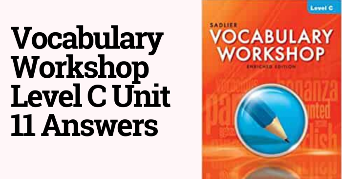 Vocab workshop level c unit 8