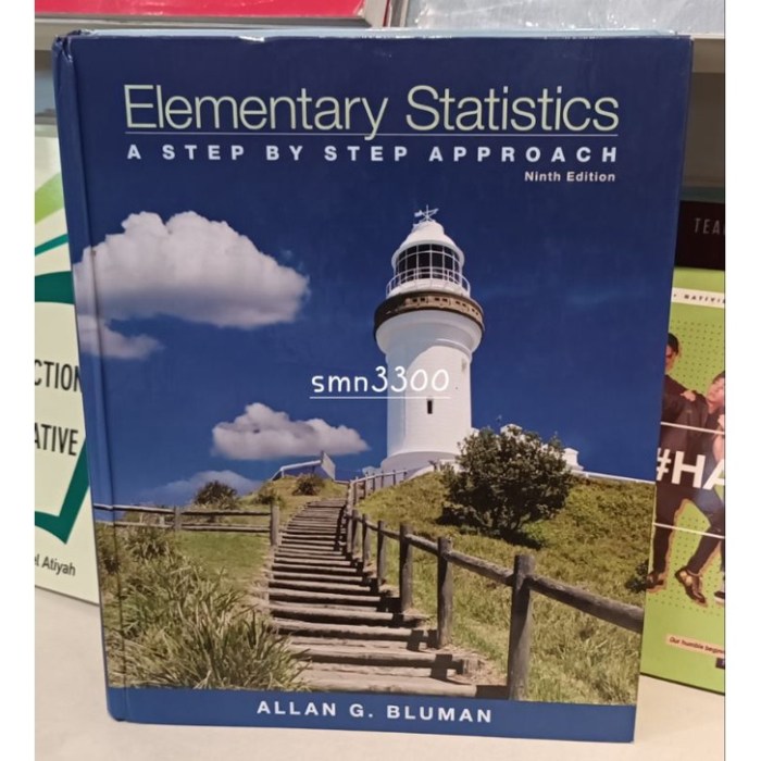 Elementary statistics a step by step approach bluman