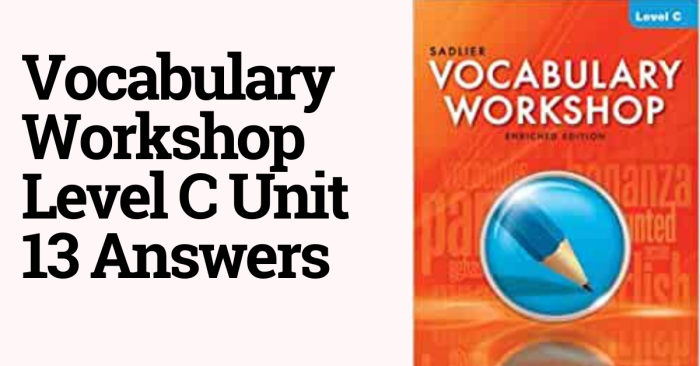 Sadlier vocabulary workshop level c unit 3 answers